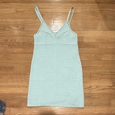 American Eagle Outfitters Women s L Blue Soli...