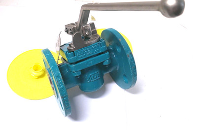 PLUG VALVE 1'' 150 RF WCB Steel Sleeve Lined Plug Valve PTFE AZ-F2