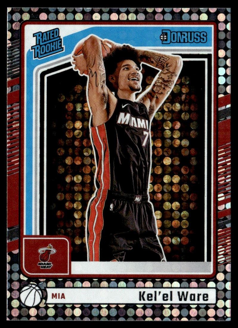 2024-25 Donruss Disco Parallel Kel'el Ware Rookie Miami Heat #221