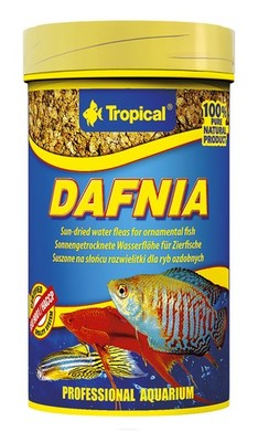 Tropical Daphnia- Wasserflöhe Fischfutter Trockenfutter Sonnengetrocknet 100 ml