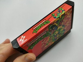 Teenage Mutant Ninja Turtles Famicom CLEANED & TESTED Works konami