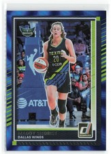2025-26 DONRUSS WNBA BLUE LASER MADDY SIEGRIST 23/49 DALLAS WINGS #20