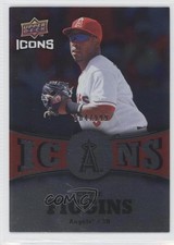 2009 Upper Deck Icons Icons Red 504/999 Chone Figgins #IC-CF 0a7