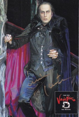 Autograph - Kevin Tarte (musical - dance of the vampires) - Oberhausen