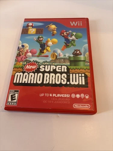 New Super Mario Bros. Wii (Nintendo Wii, 2009)  CIB Tested