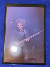 vintage 1980s Cure/Robert Smith LIVE PHOTO/PICTURE + MAGNET FRAME Dallas TX