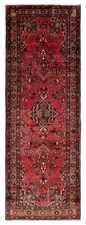 4'0" x 11'6" Vintage Hand-knotted Runner Rug Traditional Oriental Wool Carpet