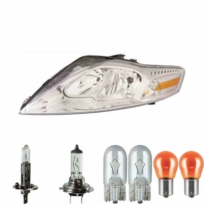 Halogen Scheinwerfer rechts H1 für Ford Mondeo IV Stufenheck Turnier inkl Lampen - Bild 1 von 4