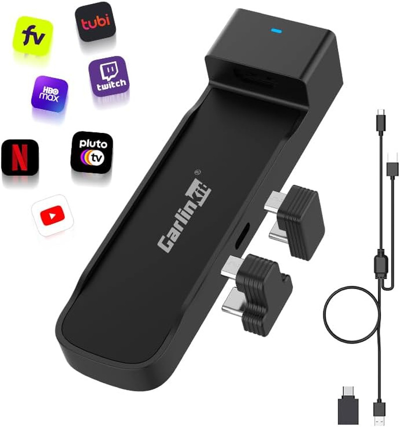 Adattatore HDMI per Auto Con Carplay - Convertitore HD per Fire TV Stick, Trasmi