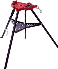 Reed Mfg 02306 R450+ Tripod Chain Vise, 1/8" to 6" Pipe Cap., FREE SHIP