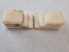Vintage Alabaster Bookends Pair  4.5in Tall — photo 4