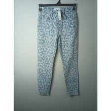 Current Elliott Women  s The Stiletto Leopard Print Skinny Jeans 25 NWT MSRP 228