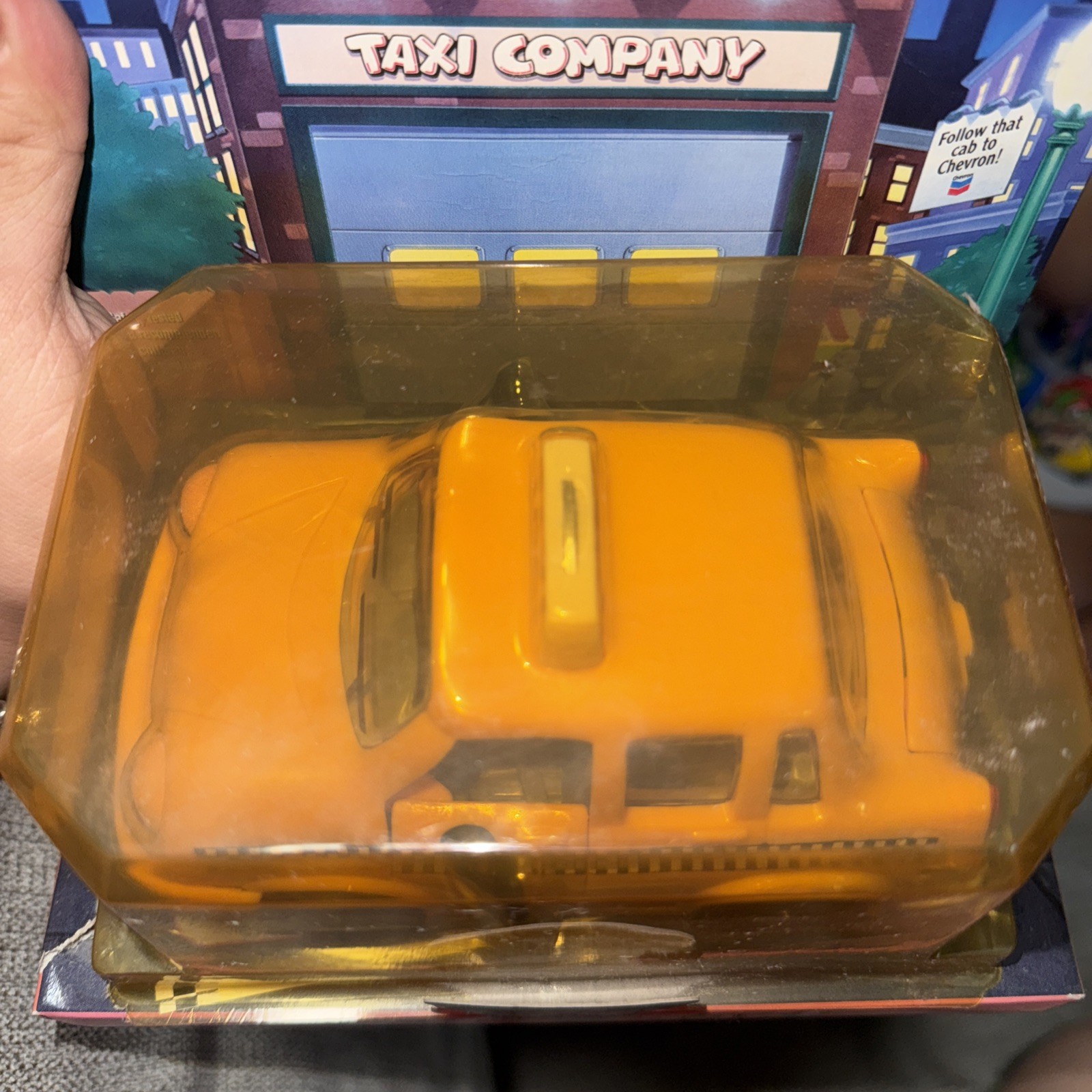 1997 The Chevron Cars "TYLER TAXI" - VINTAGE - Original Packaging.