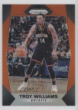 2017-18 Panini Prizm Orange Prizm 9/49 Troy Williams #259 xx1
