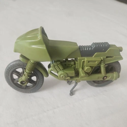 Vintage 1982 GI Joe RAM Cycle with MANUAL, no gun, needs cleaning