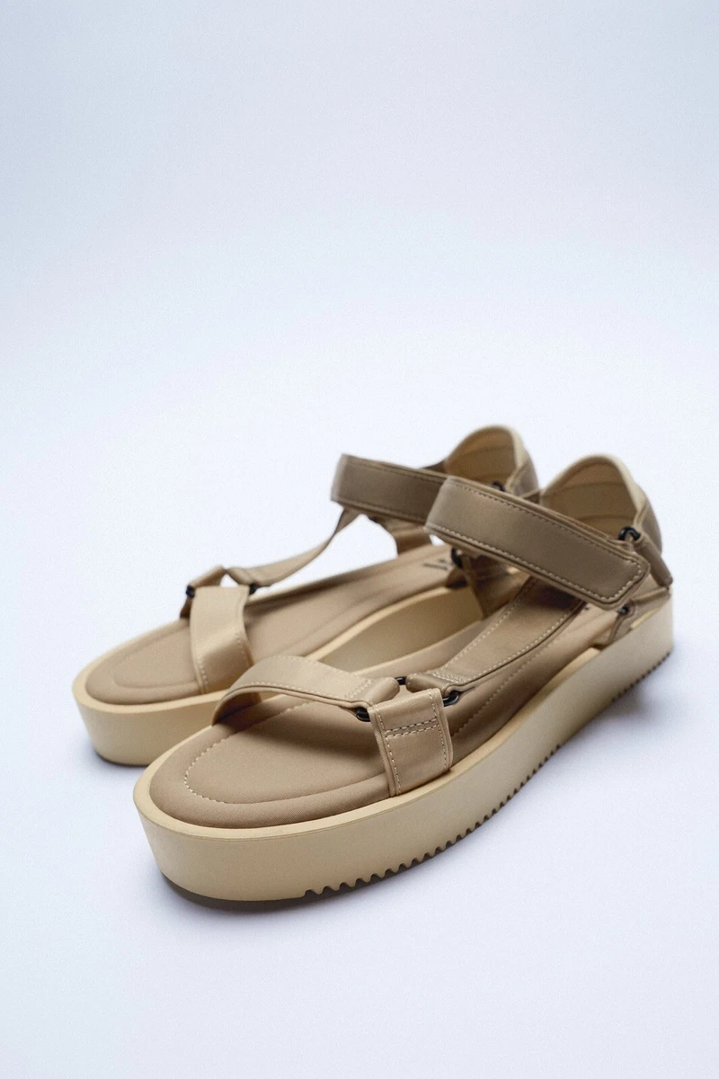 Zara chunky cheap sandals