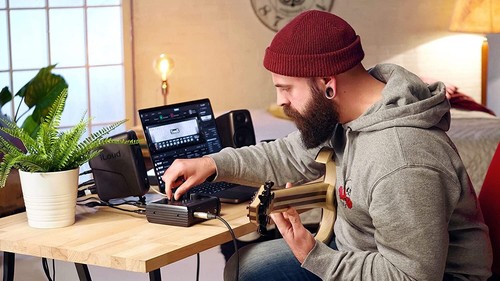 IK Multimedia AXE I/O ONE USB Audio Interface, Z-TONE Input for Guitar/Bass NEW - Picture 6 of 6