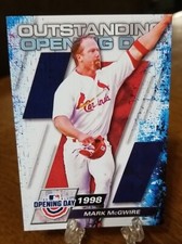 2021 Topps Opening Day - Outstanding Opening Day - Mark McGwire - 1998 OOD-8