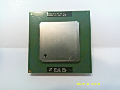 Year 2001 - Intel  Celeron    1000A/256/100/1.475V  SOCKET 370  (SL5ZF)  CPU