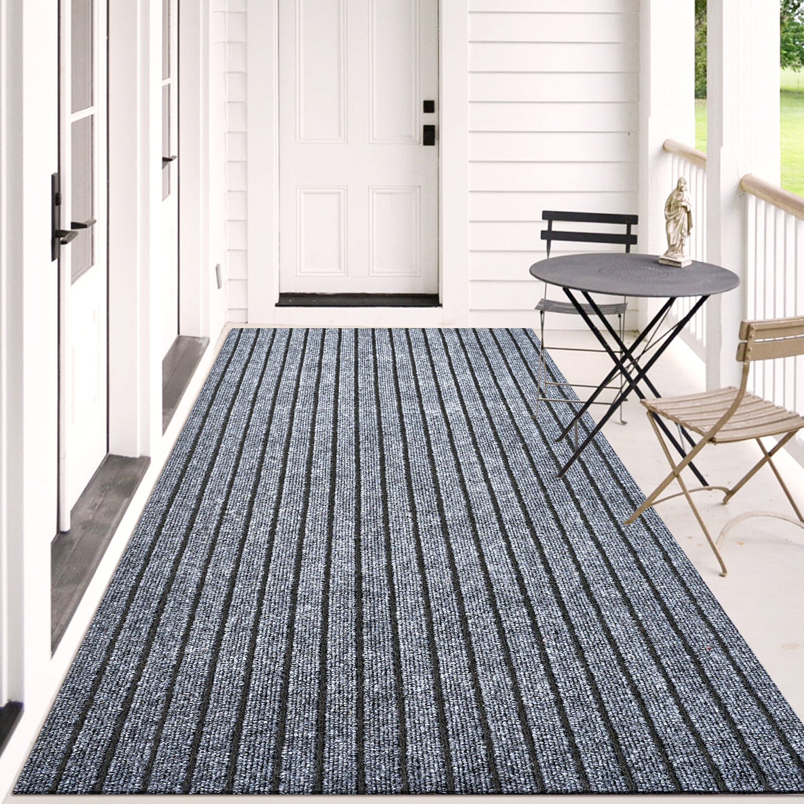 Runner Rug 2 x 8, 2 x 10 ft Hallway Non Slip Rubber Back Rugs for Kitchen Indoor