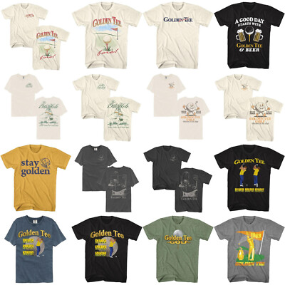 Pre-Sell Golden Tee Golf Video Game Licensed T-shirt | eBay
