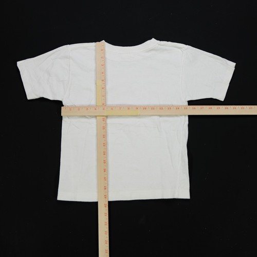 Rare VTG LEVI’S For Girls Fish Art Single Stitched T Shirt 90s White Youth SZ 6X - Picture 6 of 8