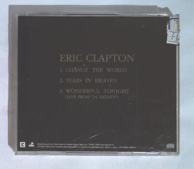 Eric Clapton – Change The World WPCR-1684 JAPAN CD, Single | eBay