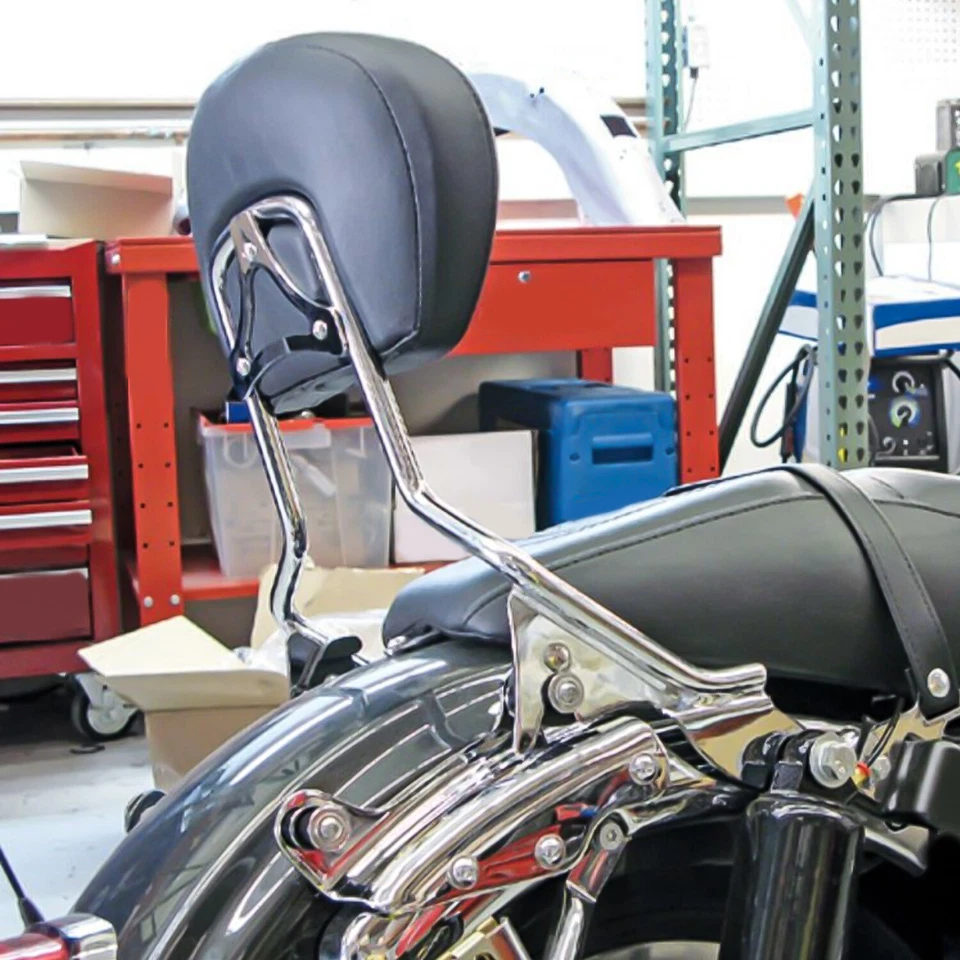 Respaldo Sissy Bar desmontable para Harley Touring Street Glide Road Glide 09-25 Foto 4 de 4