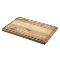 Metaltex 561308000 Schneidebrett 39 X 26 X 2 Cm Mit Saftrille Aus Akazienholz...