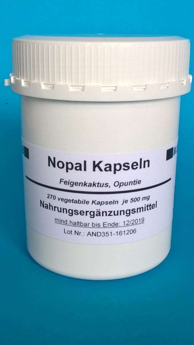 810 Nopal Kapseln vegi, 3 Dosen, Feigen Kaktus Kapseln, Opuntie | eBay.de