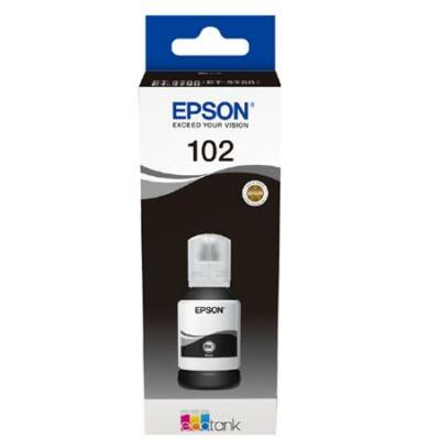 Epson 102 schwarz Epson EcoTank Drucker Tintenflasche C13T03R140