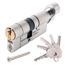 Thumb Turn Euro Cylinder Barrel Front Door Lock UPVC 1 Star Anti Snap Versa