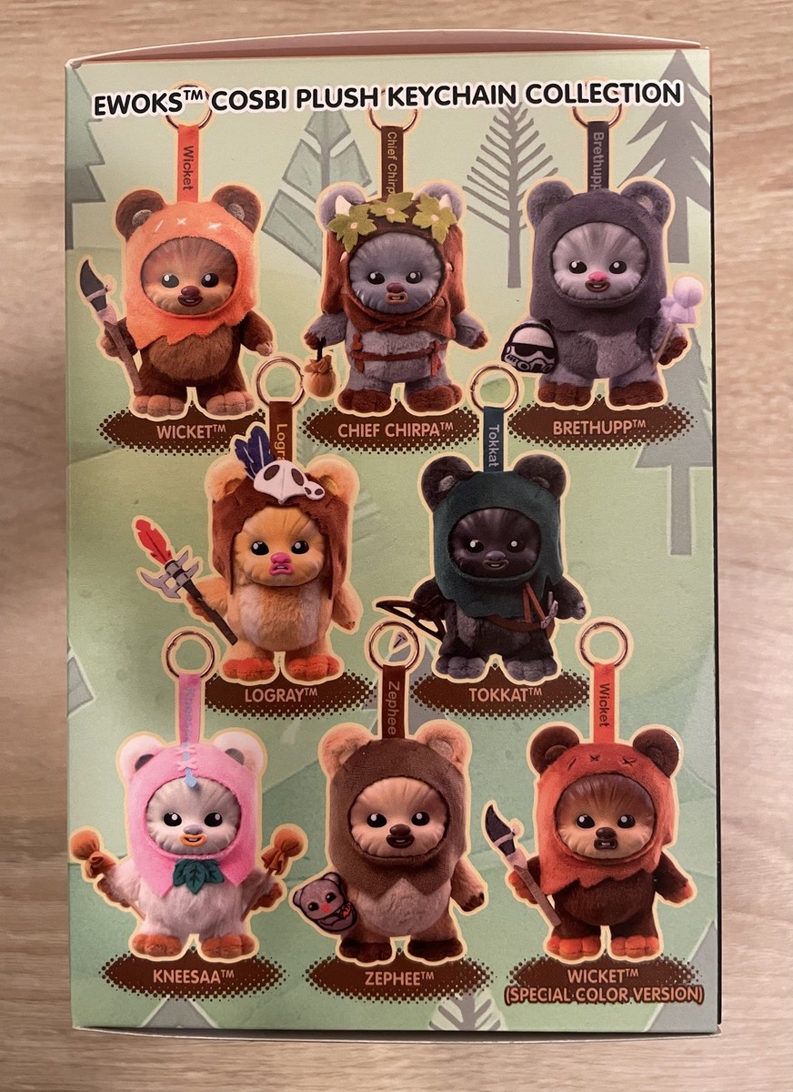 ［限定］ Ewoks Cosbi Plush Keychain SP Color Hot Toys Cosbi Ewoks Wicket SP Color Plush Keychain Star