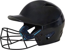 CHAMPRO HX JUNIOR BALL BLACK BATTING HELMET  MEDIUM 