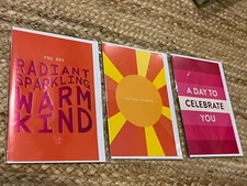 3 Margot Elena Infinite She Uplifting Greeting Cards With Envelopes NEW