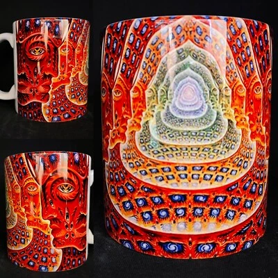CHILLIDESIGNS.UK DMT: The Spirit Molecule Printed Coffee Mug