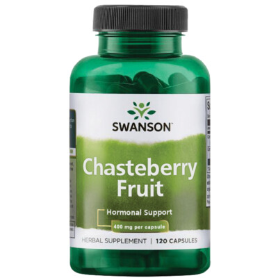 SWANSON CHASTEBERRY FRUIT (VITEX AGNUS-CASTUS) 400 MG 120 KAPS