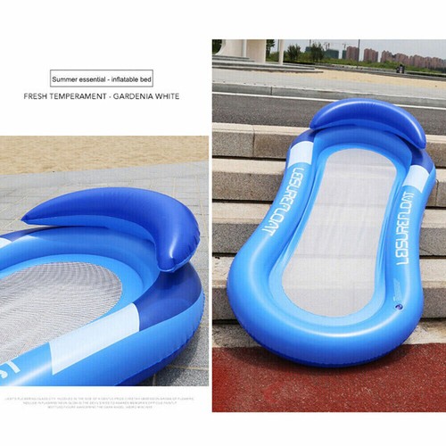 2pcs Inflatable Portable Floating Water Hammock Float Pool Bed Swimming Chair - Picture 24 of 30