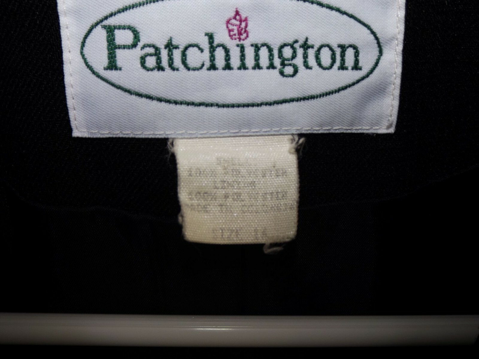 Patchington 16 black two button blazer fully line… - image 2