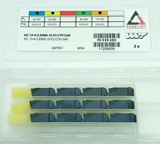 WNT MC10-4-2.50N0.10-F2 CTP1340 CCN1340 CERATIZIT NEW 3 x 4pcs. = 1 box