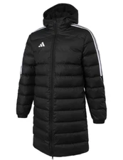 Adidas Tiro 23 Long Down Padding Jacket Unisex Coat Outdoor Black AsiaFit HS7238