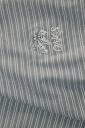 RLX Ralph Lauren Men's Polo SS Shirt Gray Stripe Large - Picture 6 of 6