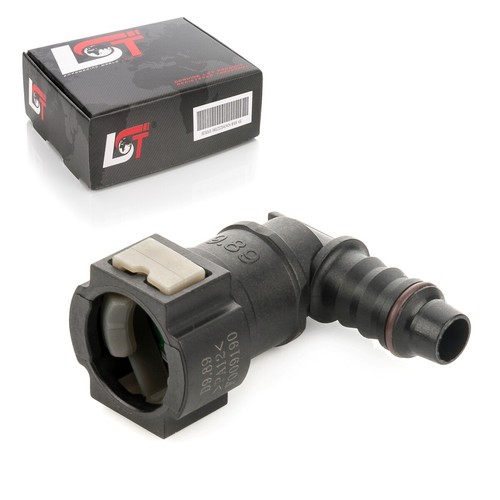 Fuel Line Connector Pipe Hose Coupling Quick Release 9.89 mm 90° - Picture 1 of 10