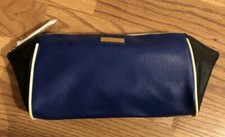 Estee Lauder Makeup Bag Royal, Black  White Never Used Tab Still Wrapped USPS