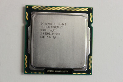 INTEL CORE I7-860 SLBJJ 2.8GHZ CPU PROCESSOR | eBay INTEL CORE I7-860 SLBJJ 2.8GHZ CPU PROCESSOR | eBay