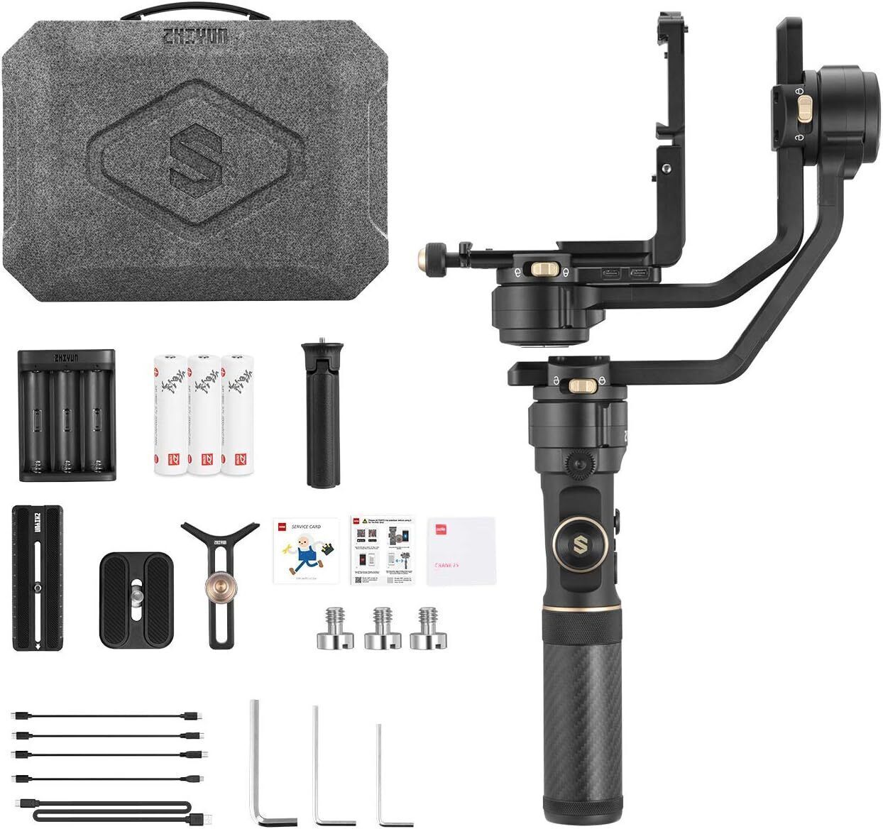 Zhiyun CRANE 2S Official Handheld Gimbal Stabilizer DSLR Mirrorless Camera 3Axis
