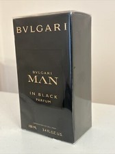 2024 BVLGARI Man In Black PARFUM Men's 3.4oz/100ml NEW SEALED