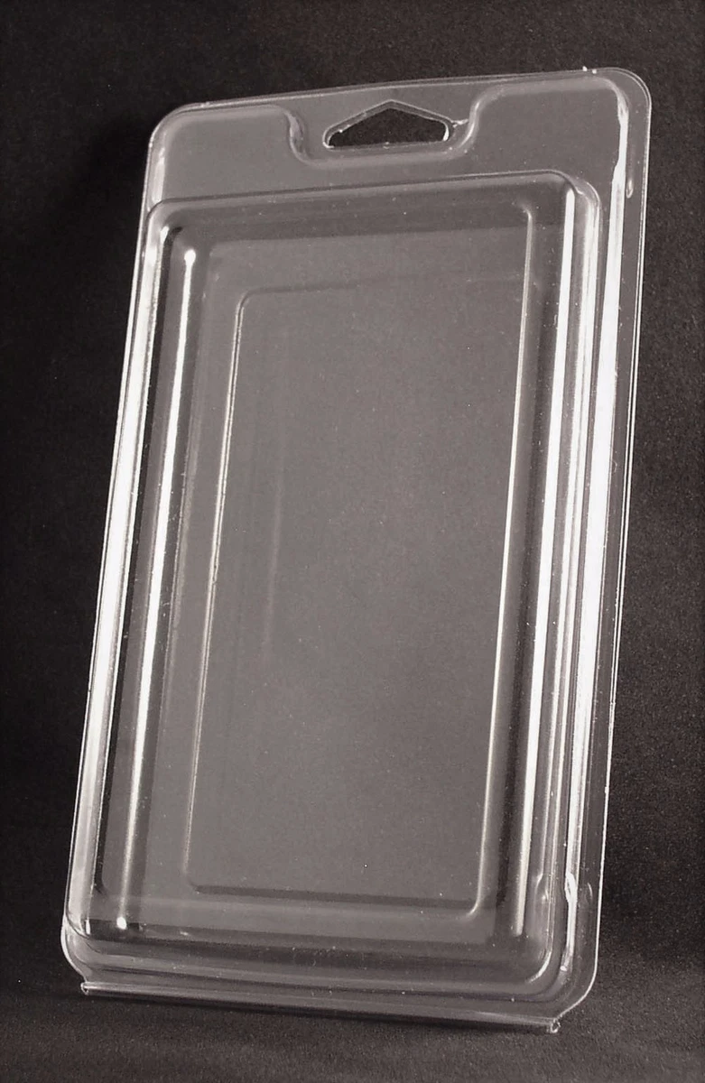 Inline Plastics VPP747 - 8 x 8 Square Clear Plastic Hinged Clam Shell  Container - 200 per case