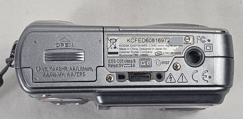 Kodak EasyShare C340 5.0MP Compact Digital Camera Parts Only - Picture 2 of 5