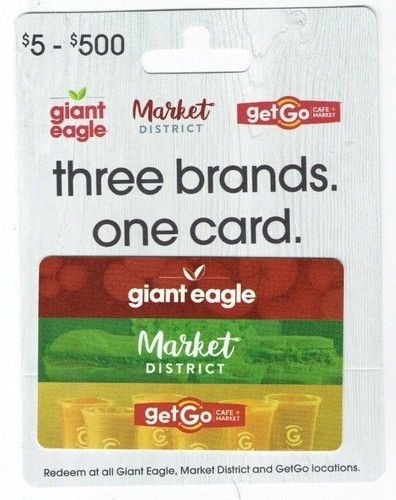 Giant Eagle Gift Card Market District Get Go Grocery Food No Giant Eagle Gift Card Market District Get Go Grocery Food No